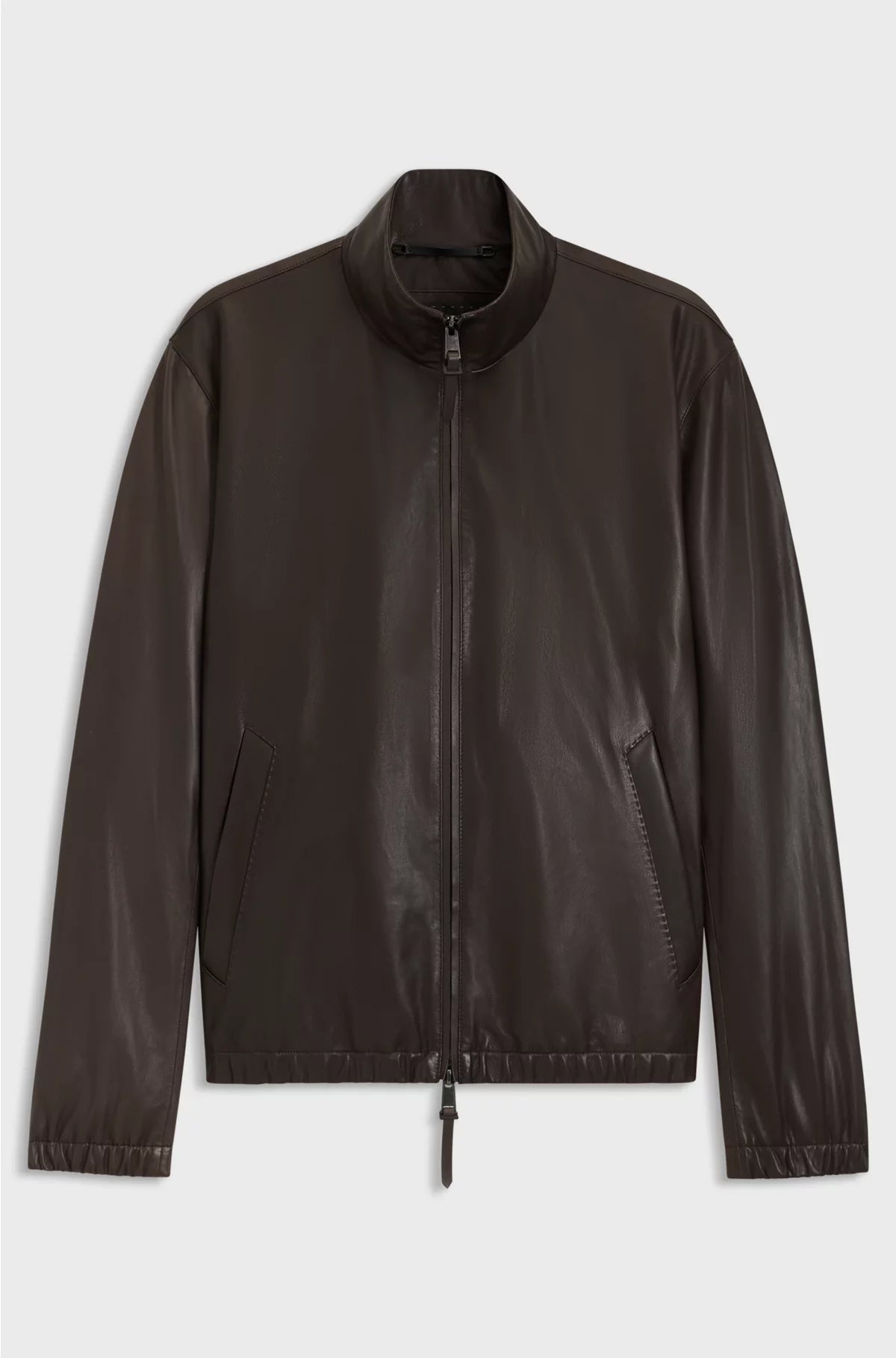 REGULAR-FIT JACKET IN NAPPA LEATHER