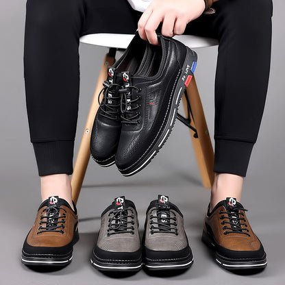 Men's Cowhide Leather Casual Comfort Loafers