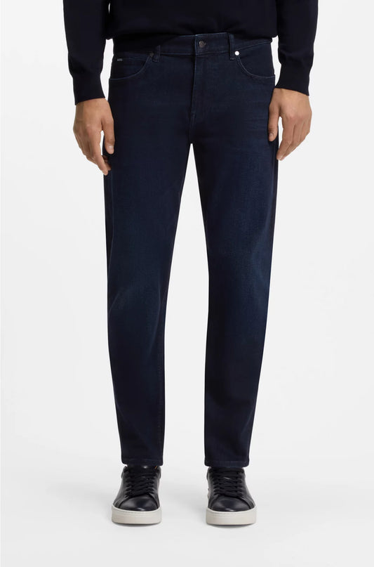 MAINE REGULAR-FIT JEANS IN DARK-BLUE DENIM