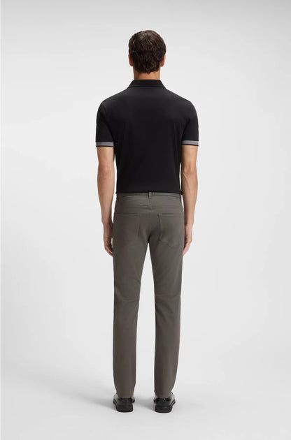 DELAWARE SLIM-FIT TROUSERS IN BRUSHED SATIN