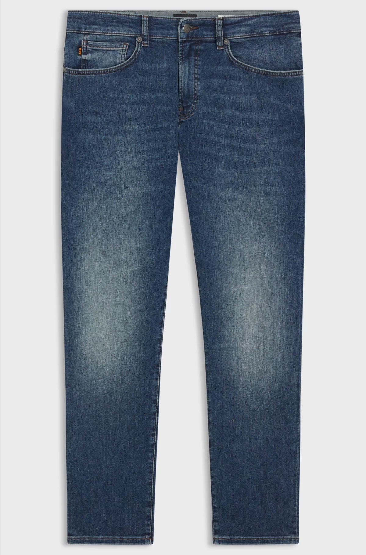 MAINE REGULAR-FIT JEANS IN BLUE SUPER-STRETCH DENIM
