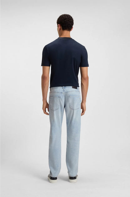 MAINE REGULAR-FIT JEANS IN BLUE MECHANICAL-STRETCH DENIM