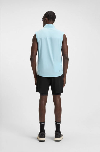 ACTIVE DOUBLE-LAYER SHORTS IN QUICK-DRY FABRIC