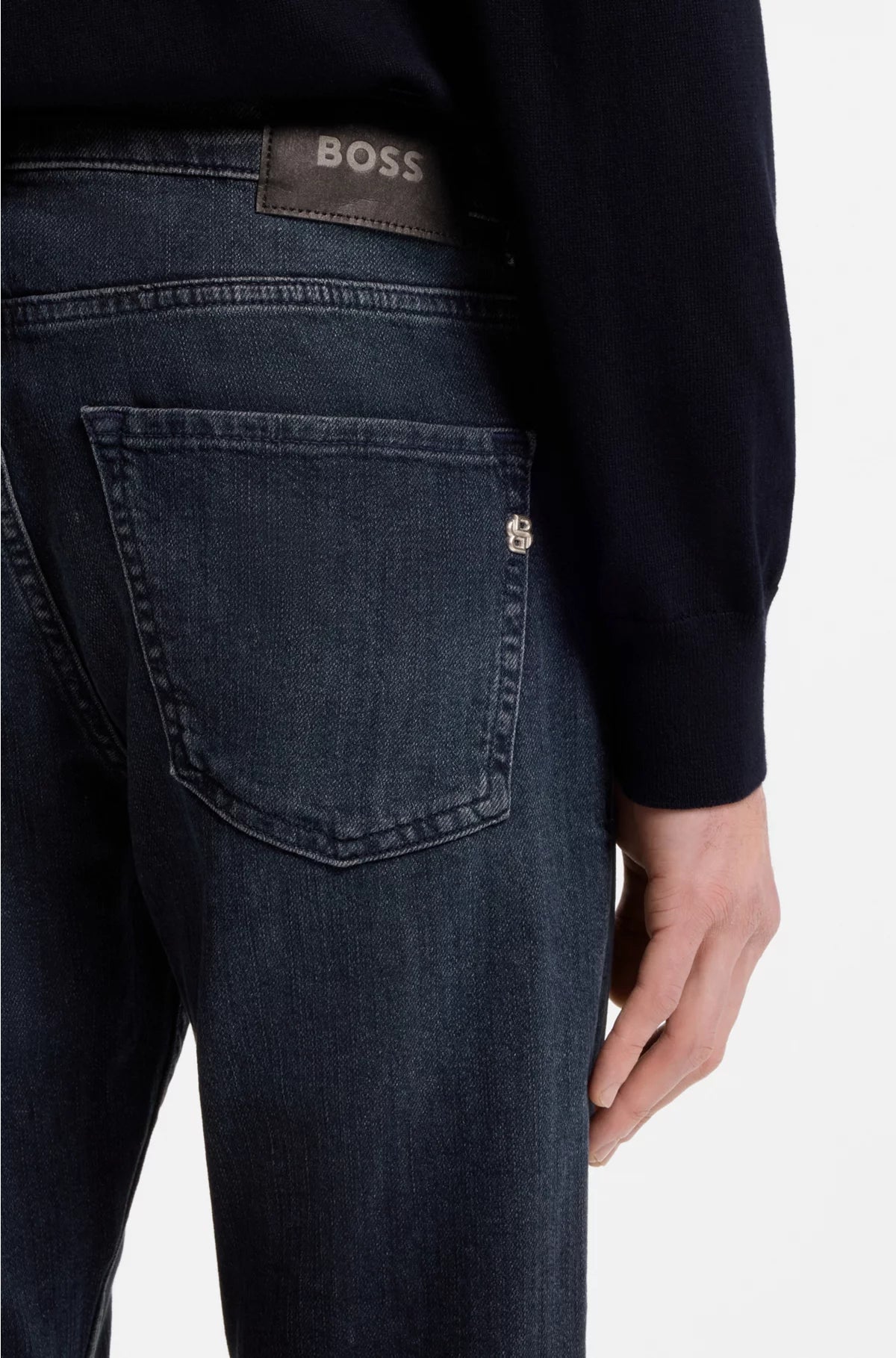DELAWARE SLIM-FIT JEANS IN BLUE MECHANICAL-STRETCH DENIM