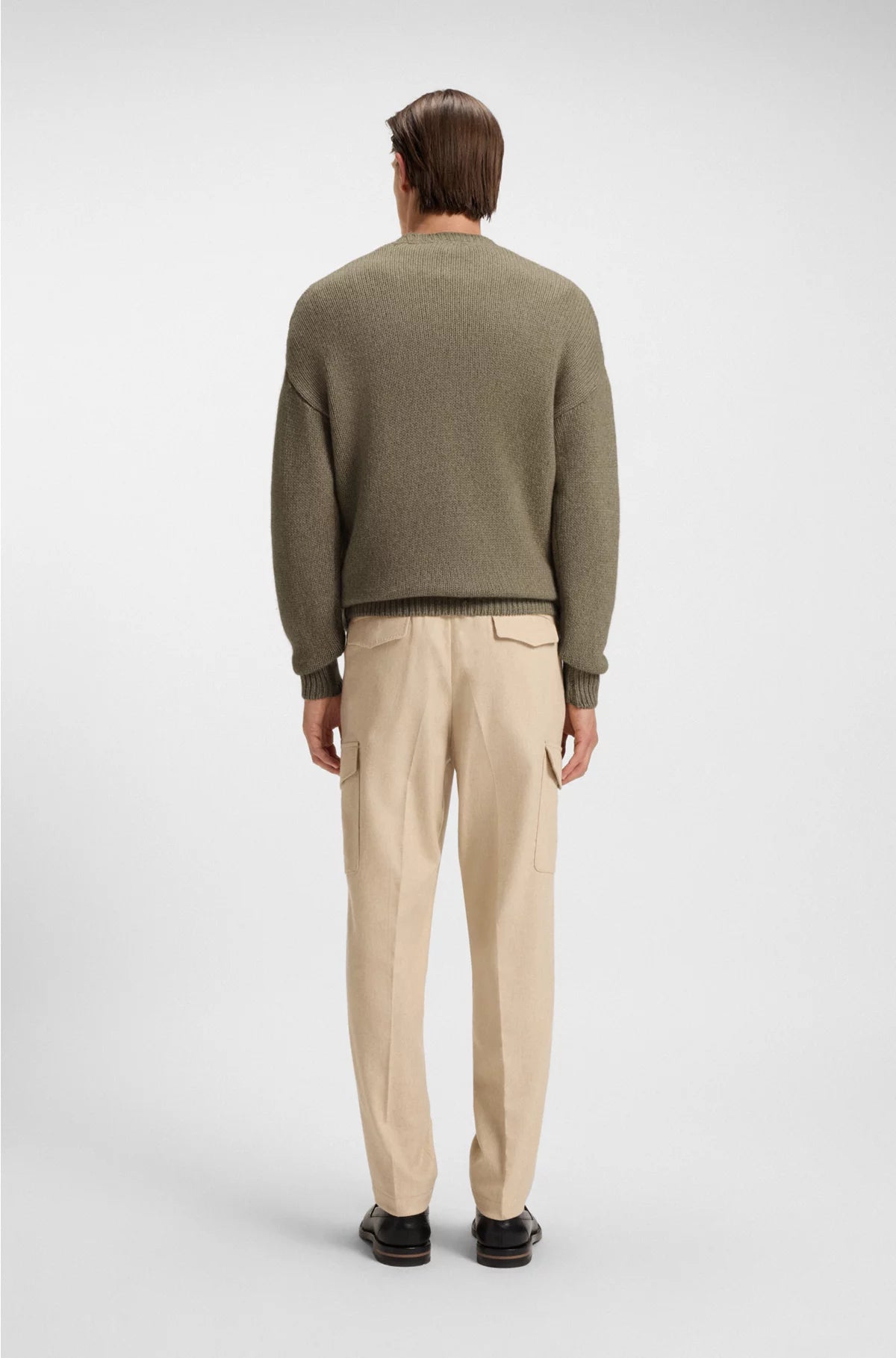 OVERSIZED-FIT SWEATER IN CASHMERE WITH COTTON