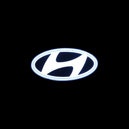 Dynamic Scanning Vehicle Logo Light